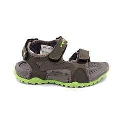 Pine Kids Sandals With Triple Closure - Grey