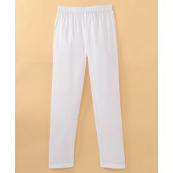 Pine Kids All Over Embroidered Full Sleeves Kurta Pyjama Set - White