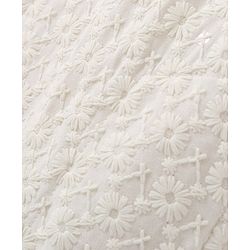 Pine Kids All Over Embroidered Full Sleeves Kurta Pyjama Set - White