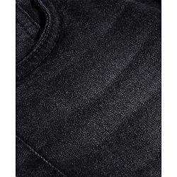 Pine Kids Denim Woven Full Length Bell Bottom Washed Jeans - Black