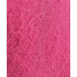 Pine Kids Woollen Cap Self Solid Colour Pink - Diameter 14.5 cm