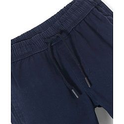 Pine Kids Full Length Elasticated Waist Jogger - Navy Blue