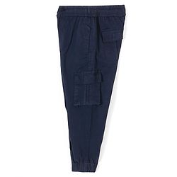 Pine Kids Full Length Elasticated Waist Jogger - Navy Blue