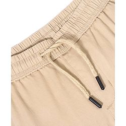 Pine Kids Full Length Elasticated Waist Jogger Fit Trouser- Beige