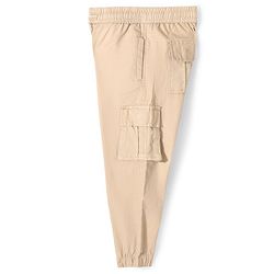 Pine Kids Full Length Elasticated Waist Jogger Fit Trouser- Beige