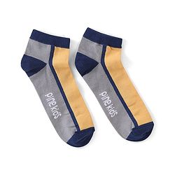 Pine Kids Spandex Ankle Length Design Socks Pack of 3 - Multicolour