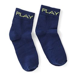 Pine Kids Spandex Ankle Length Stripes Design Socks Pack of 3 - Multicolour