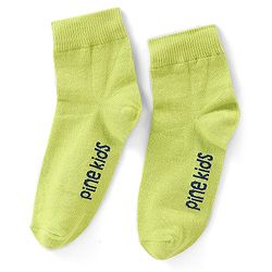Pine Kids Spandex Ankle Length Stripes Design Socks Pack of 3 - Multicolour