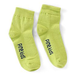 Pine Kids Spandex Ankle Length Stripes Design Socks Pack of 3 - Multicolour