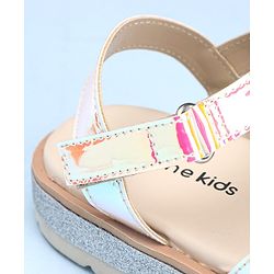 Pine Kids Velcro Closure Sandals - Pink