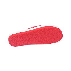 Pine Kids Slip On Flip Flops Heart Print - Red & Pink