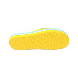 Pine Kids Slip On Flip Flops Heart Print -Pista Green