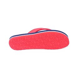 Pine Kids Slip On  Flip Flops Star Print - Blue & Red