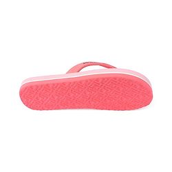 Pine Kids Slip On Flip Flops Strawberry Print - Pink