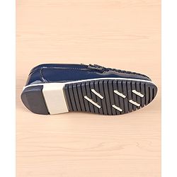 Pine Kds Slip On Style Formal Shoes - Blue