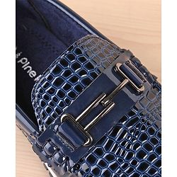 Pine Kds Slip On Style Formal Shoes - Blue