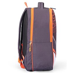 Pine Kids 16 Inches Honey Comb School Backpack|2 Main Compartments|Water Resistant|Long lasting and Durable Zippers | Comfortable back cushioning | For School, Travel and Outdoors|Black
