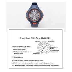 Pine Kids Analog Watch- Navy