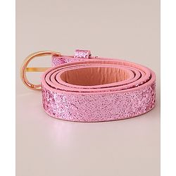 Pine Kids Belt Free Size Shimmered - Pink