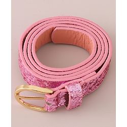 Pine Kids Belt Free Size Shimmered - Pink