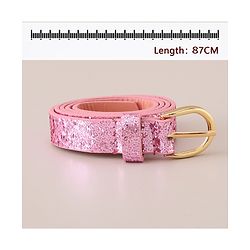 Pine Kids Belt Free Size Shimmered - Pink