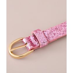 Pine Kids Belt Free Size Shimmered - Pink