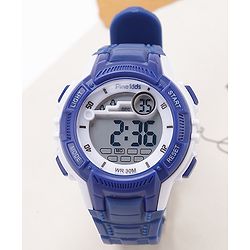 Pine Kids Digital Watch- Dark Blue