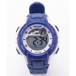 Pine Kids Digital Watch- Dark Blue