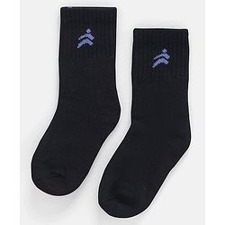 Pine Active Bamboo Blend Ankle Length Socks Logo Print Pack Of 3 - Black