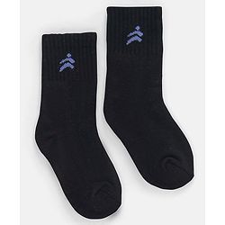 Pine Active Bamboo Blend Ankle Length Socks Logo Print Pack Of 3 - Black