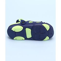 Pine Kids Clogs Spaceship Patch - Blue