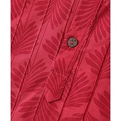Pine Kids Cotton Woven Full Sleeves Pintucks Kurta Pyjama Set - Red