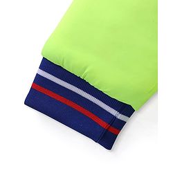 Pine Kids Full Sleeves Medium Winter Jacket - Neon Green