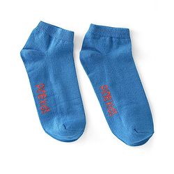 Pine Kids Ankle Socks With Star Design Pack Of 3 - Red Green & Black
