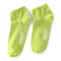 Pine Kids Ankle Socks Pack Of 5 Striped - Red Green & Black