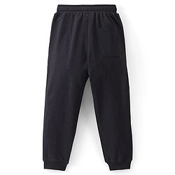 Pine Kids Full Length Printed Track Pants - Black
