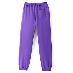 Pine Kids 100% Cotton Full Length Lounge Pant Floral Printed - Purple Coralitis
