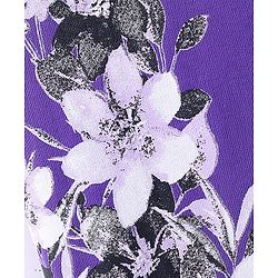 Pine Kids 100% Cotton Full Length Lounge Pant Floral Printed - Purple Coralitis