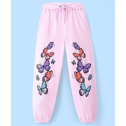 Pine Kids Full Length Butterfly Printed Track Pants  - Tender Touch