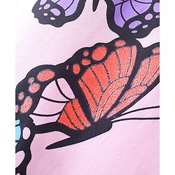 Pine Kids Full Length Butterfly Printed Track Pants  - Tender Touch