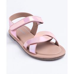 Pine Kids Velcro Closure Sandals - Pink