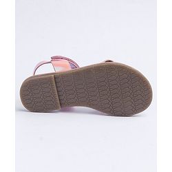 Pine Kids Velcro Closure Sandals - Pink