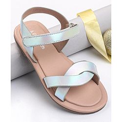Pine Kids Velcro Closure Sandals - Pink