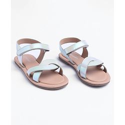 Pine Kids Velcro Closure Sandals - Pink