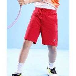 Pine Active Cotton Lycra Knit Anti-Bacterial Solid Color Shorts With Stretch - Green