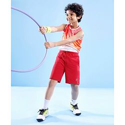 Pine Active Cotton Lycra Knit Anti-Bacterial Solid Color Shorts With Stretch - Green