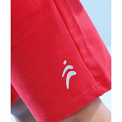 Pine Active Cotton Lycra Knit Anti-Bacterial Solid Color Shorts With Stretch - Green