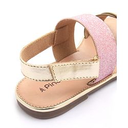 Pine Kids Sandals with Velcro Closure- Pink