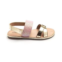Pine Kids Sandals with Velcro Closure- Pink