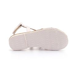 Pine Kids Sandals with Velcro Closure- Silver